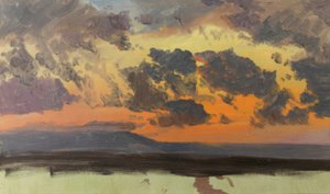 Himmel bei Sonnenuntergang, Jamaika, Westindische Inseln von Frederic Edwin Church