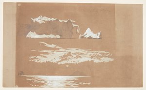 Eisberge in der Nähe von Cape St. John und Gull Island, Neufundland von Frederic Edwin Church