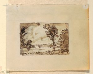 Imaginäre Landschaft mit
