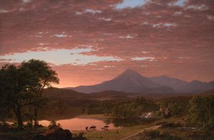 Berg Ktaadn von Frederic Edwin Church