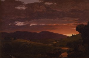 Dämmerung, "Kurzer Schiedsrichter zwischen Tag und Nacht" (Sonnenuntergang)