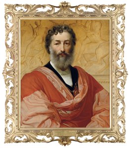 Porträt von Frederic Leighton von Frederic Leighton