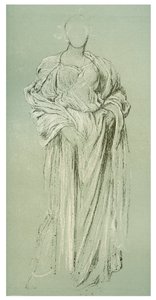 Studie der Daphnephoria, um 1880-1882