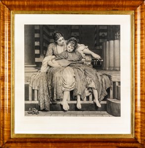 Die Musikstunde von Frederic Leighton