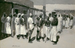 Sklavenmarkt von Frederic Remington