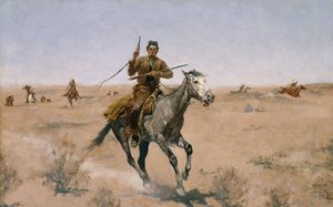 Die Flucht (Ein Salbeibusch-Pionier) 1895