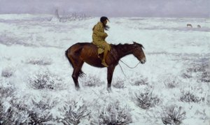 Der Hirtenjunge von Frederic Remington