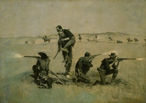 Der letzte Widerstand von Frederic Remington