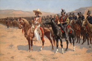 Der mexikanische Major, 1889 von Frederic Remington