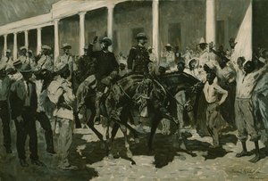 Die Rückkehr von Gomez nach Havanna, 1899