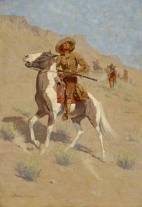 Der Späher von Frederic Remington