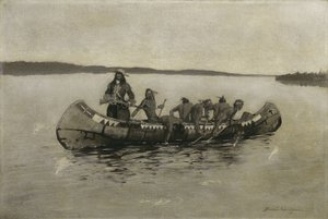 Dies war eine fatale Einschiffung von Frederic Remington
