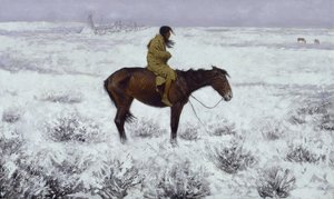 Der Hirtenjunge von Frederic Sackrider Remington