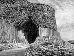 Fingals Höhle, Insel Staffa, Schottland, 19. Jahrhundert