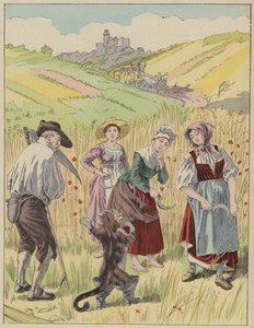 Le Chat Botté, Der gestiefelte Kater von Frederic Theodore (after) Lix