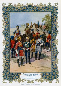 Regimenter von König Georg V. der indischen Armee von Frederic de Haenen
