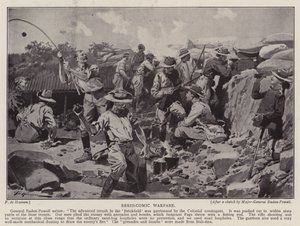 Serio-Komischer Krieg von Frederic de Haenen
