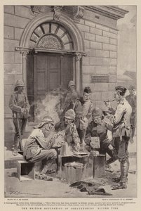 Die britische Besetzung von Johannesburg, Essenszeit von Frederic de Haenen