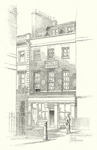 De Quinceys Haus, Soho von Frederick Adcock