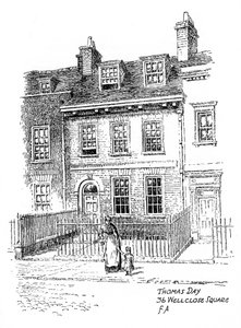 Thomas Days Haus, 36 Wellclose Square, Whitechapel, London, 1912 von Frederick Adcock