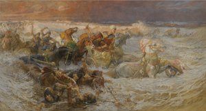 Pharaos Armee wird vom Roten Meer verschlungen