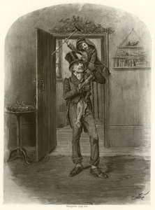 Bob Cratchit und Tiny Tim