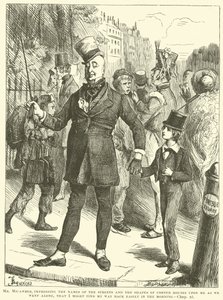 Mr. Micawber von Frederick Barnard