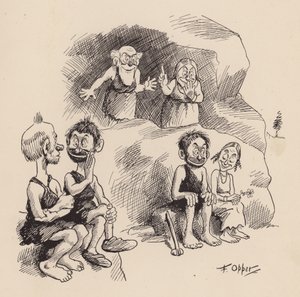 Unsere antediluvianen Vorfahren von F. Opper: Nummer Sechsunddreißig