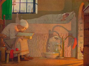 Das Wort, ca. 1922 von Frederick Cayley Robinson