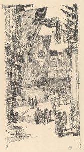 Allee der Verbündeten, 1918 von Frederick Childe Hassam