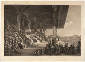 Der Dussorah Durbar Seiner Hoheit des Maharadschas von Mysore