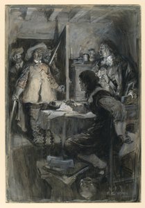 Verhaftung von Major Wildman von Frederick Coffay Yohn