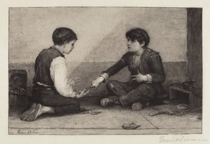 Die Mora-Spieler von Frederick Dielman
