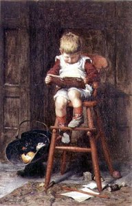 Im Hochstuhl von Frederick George Cotman