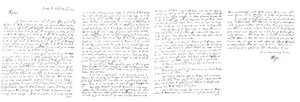 Brief von Samuel Pepys an John Jackson, Esq, 1700, 1865 von Frederick George Netherclift