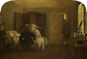 Der verdunkelte Raum von Frederick George Swaish