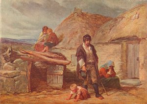 Eine irische Räumung, 1850, 1906