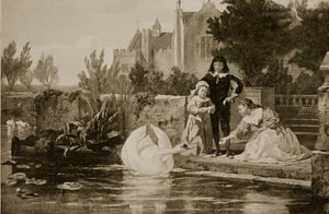 Die Kinder von Karl I., Illustration aus 
