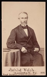 Porträt von Ashbel Welch, 1809-1882, Mai 1874 von Frederick Gutekunst