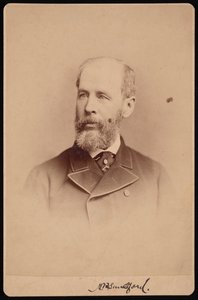 Porträt eines unbekannten Mannes, Oktober 1876