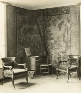 Kelmscott Manor: Im Wandteppichzimmer von Frederick H. Evans