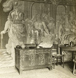 Kelmscott Manor: Wandteppichdetails von Frederick H. Evans