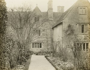 Kelmscott Manor: Die Gartenseite von Frederick H. Evans