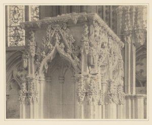[Lincoln Cathedral, Detail des tragbaren Schreins]