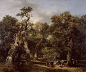 Eine Waldlichtung, Arden, Warwickshire, 1845