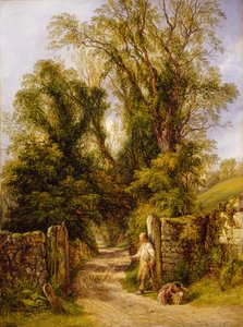 Ein Blick auf Wharfdale, Yorkshire