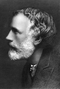 George Meredith, englischer Romanautor und Dichter, um 1909 von Frederick Hollyer