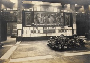 Die Edward Burne-Jones Gedenkausstellung in der New Gallery