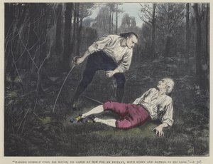 Illustration für Barnaby Rudge von Frederick L. Bernard