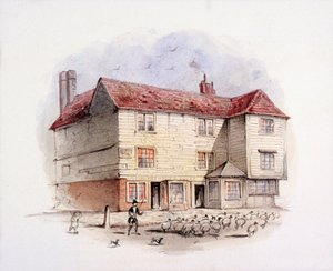 Islington Green, London, um 1840
